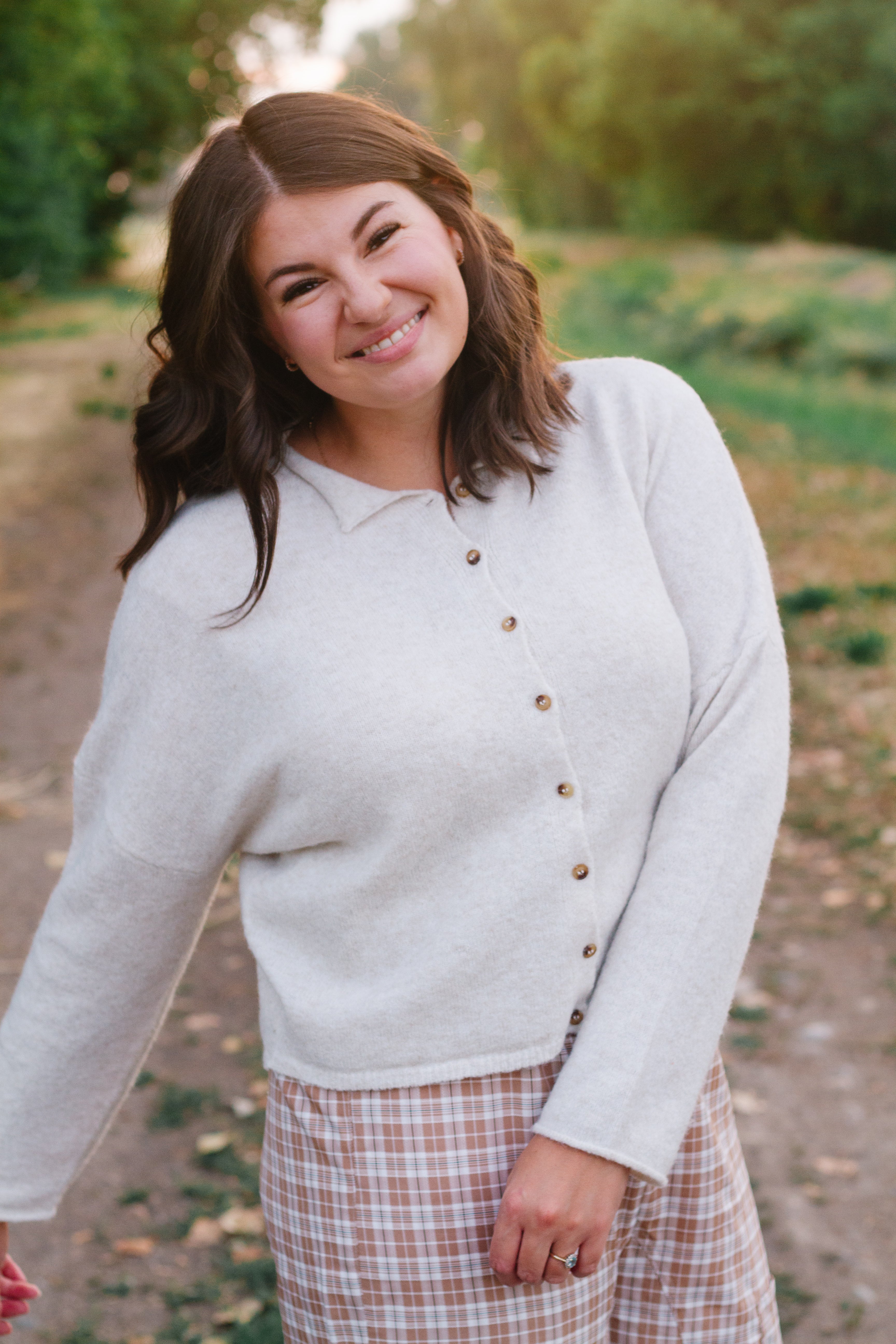 Bri Cardigan in Cream