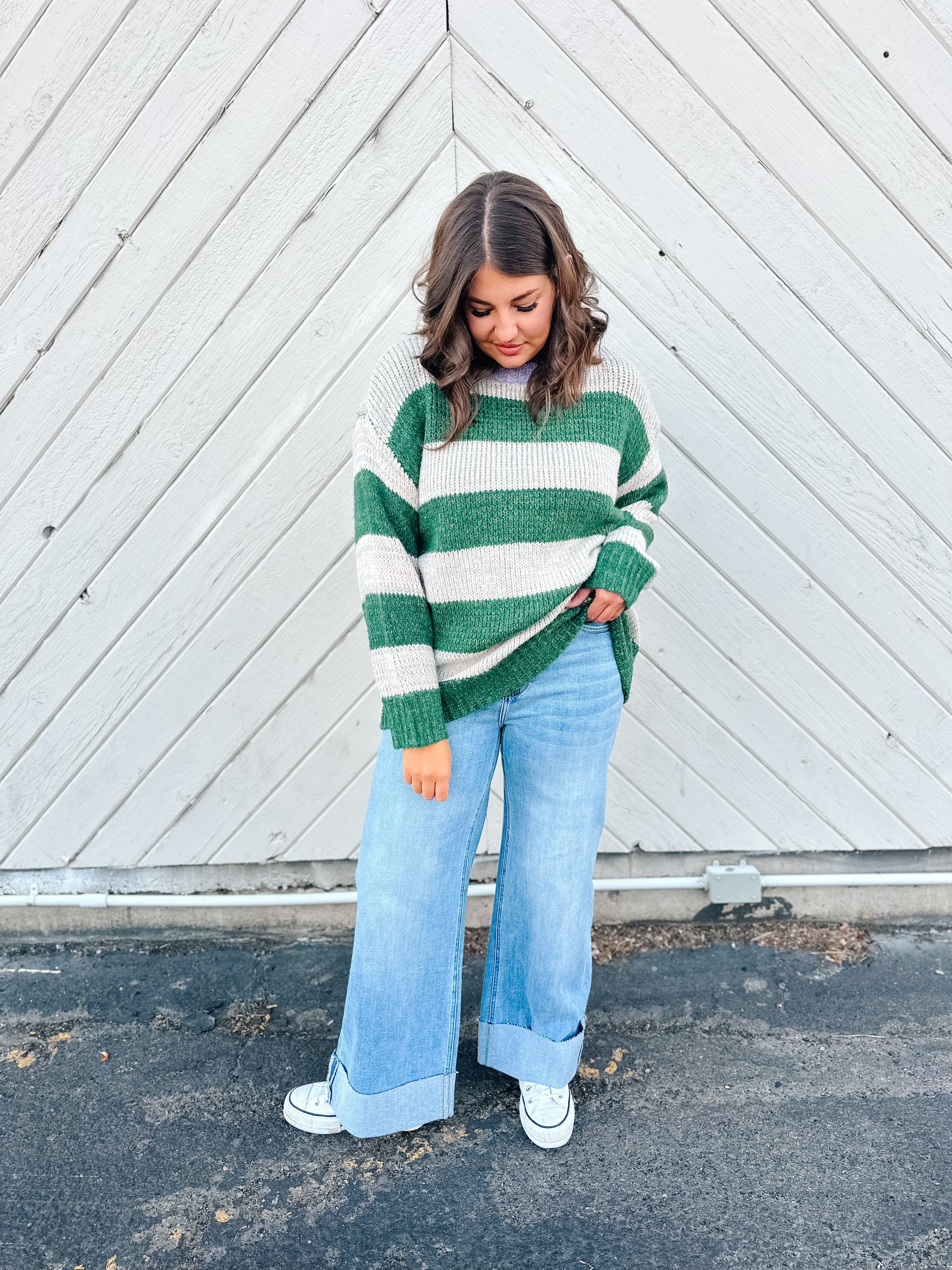 Callie Striped Sweater